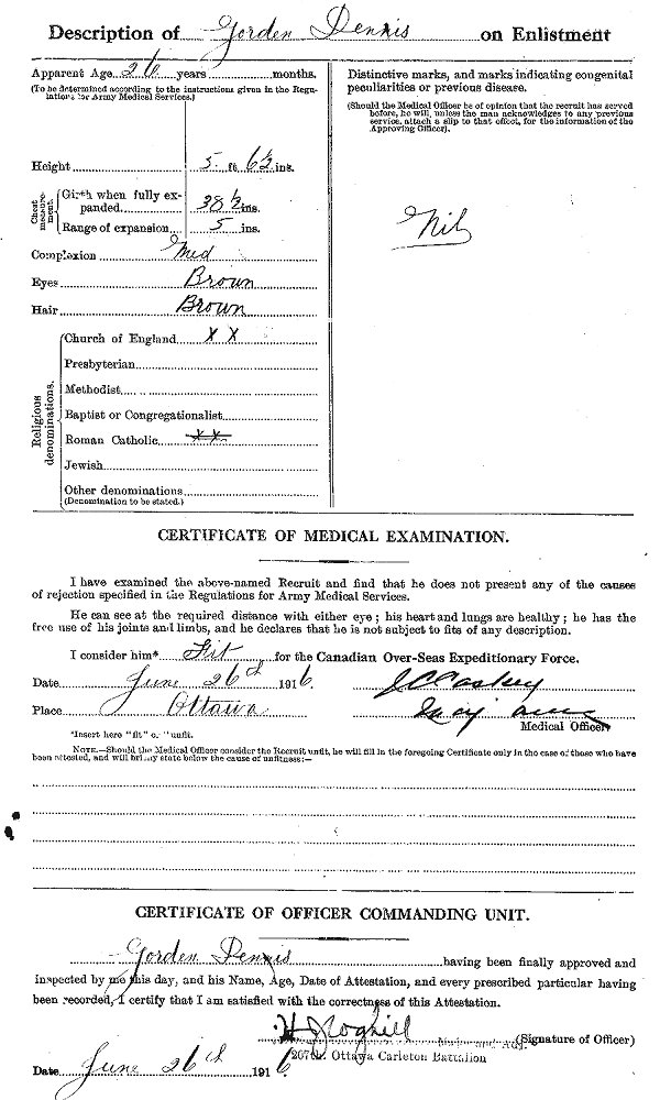 Attestation Paper (back)