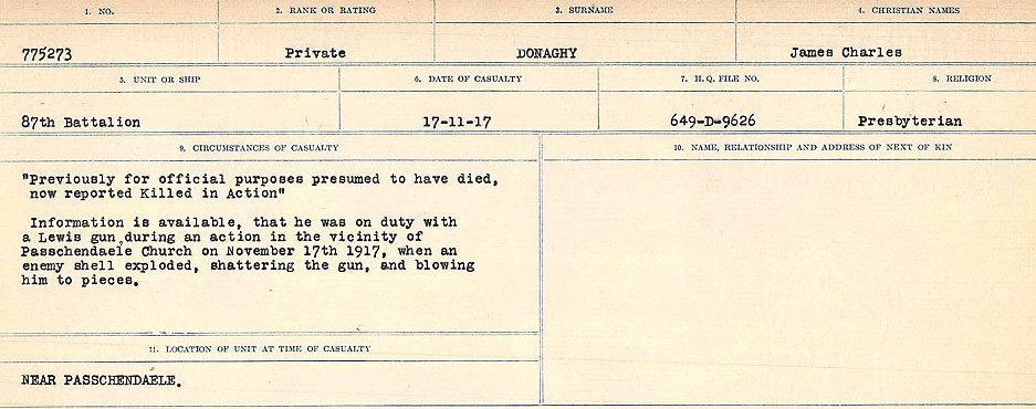 Circumstances of death registers
