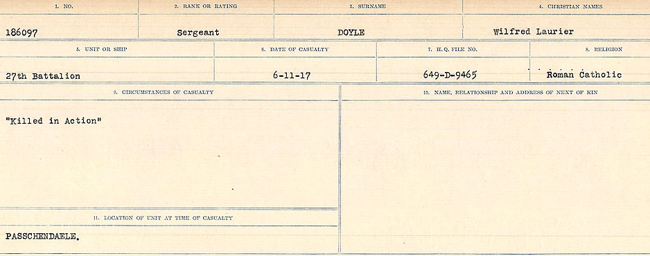 Circumstances of death registers
