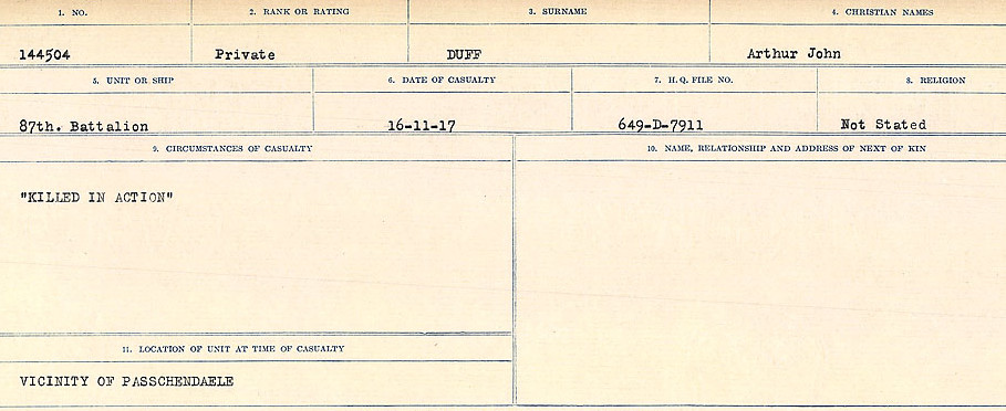 Circumstances of death registers