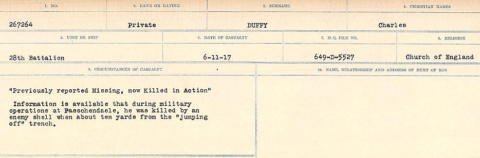Circumstances of death registers