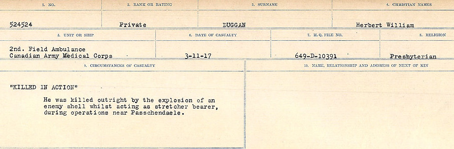 Circumstances of death registers