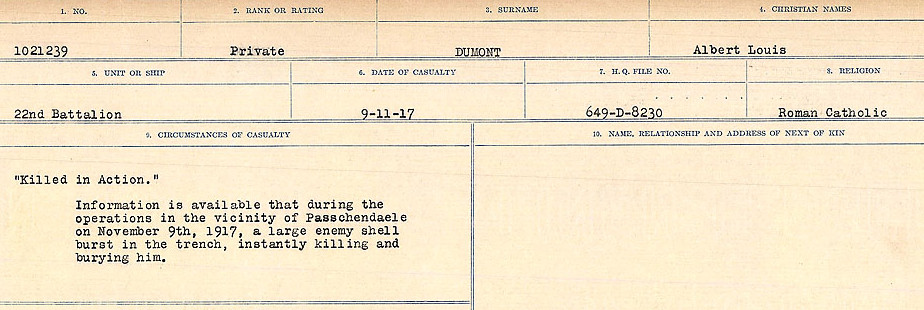 Circumstances of death registers