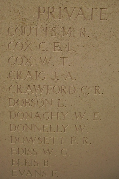 Inscription on Menin Gate Memorial