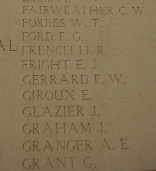 Inscription on Menin Gate Memorial