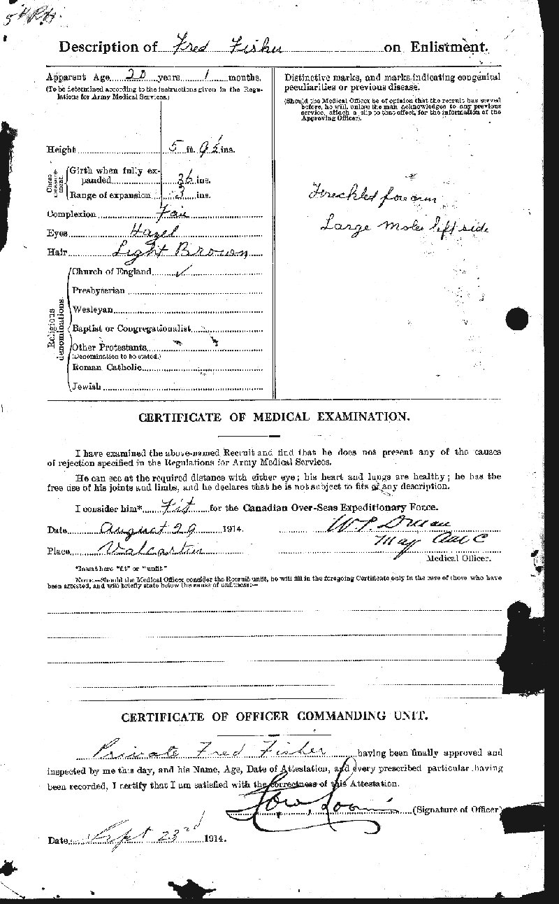 Attestation Paper (back)