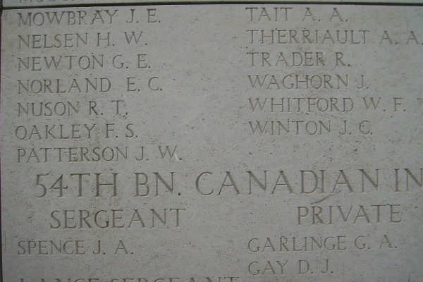 Inscription on Menin Gate Memorial