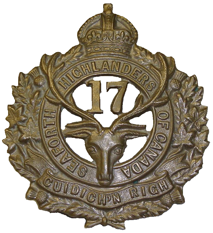 Cap Badge 17th Bn