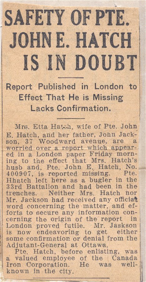 Press clipping 3 - Missing