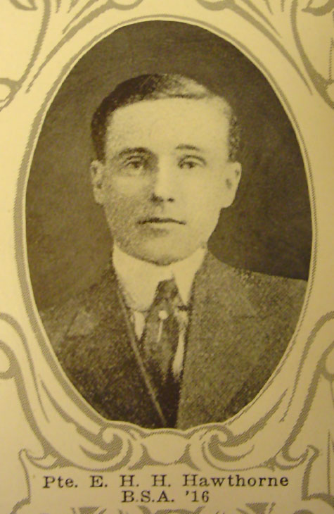 Photo of Ernest Hawthorne