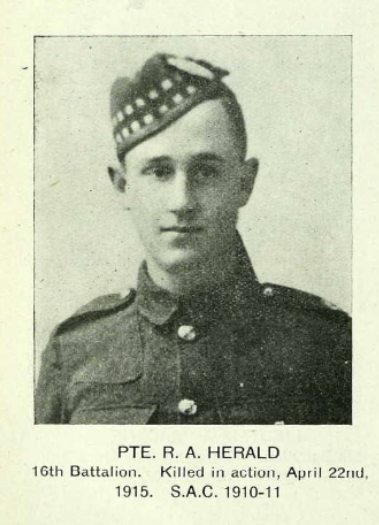 Photo of RALPH EWART HERALD