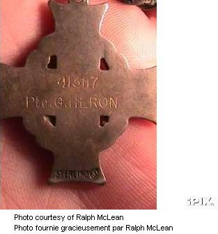 Memorial Cross (Reverse)