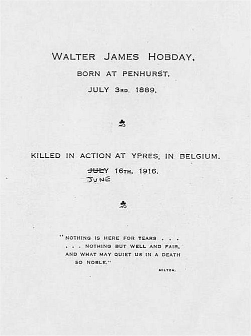 Biography (Cover Page)