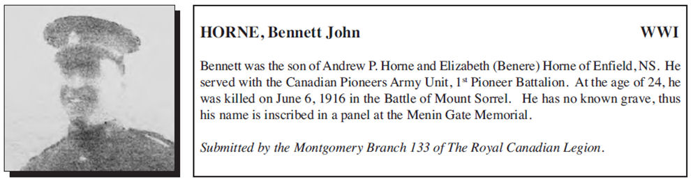 Photo of Bennet John Horne