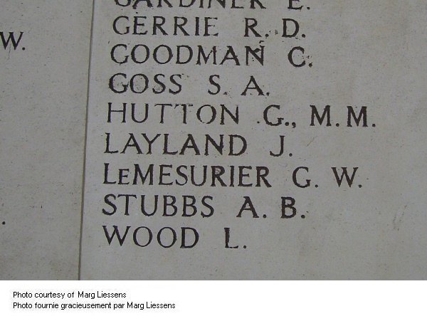 Inscription on Menin Gate (Ypres) Memorial