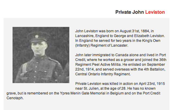 Photo of JOHN LEVISTON