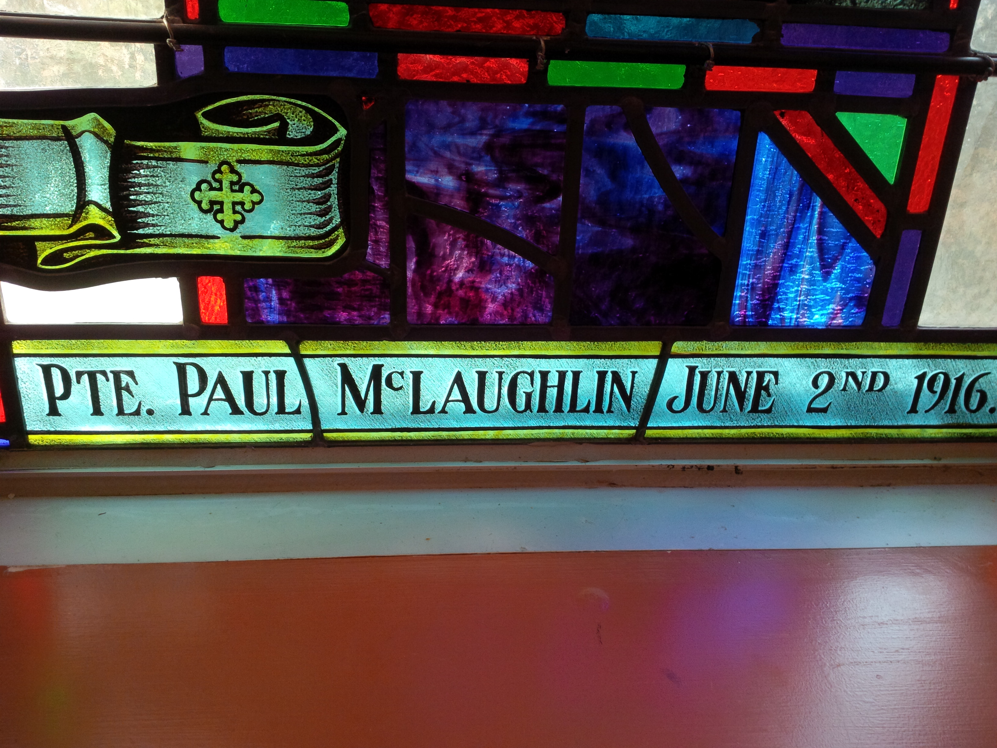 Memorial Stained Glass