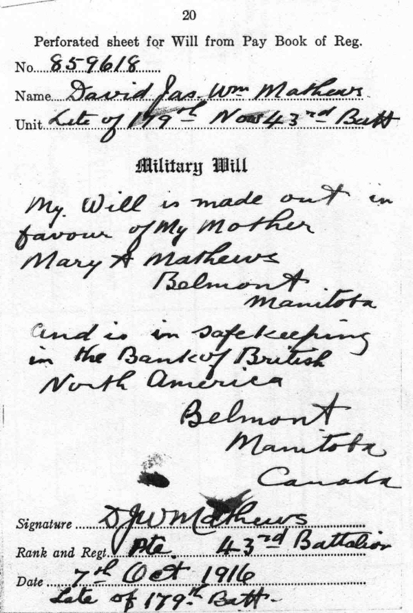 Photo of Military Will