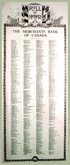 Roll of Honour
