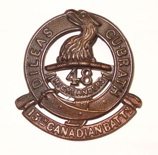 Cap Badge of the 15th