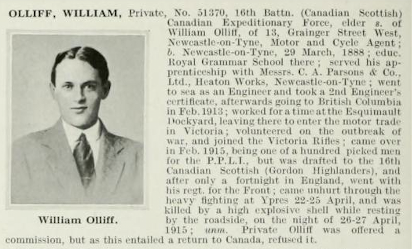 Photo of WILLIAM OLLIFF