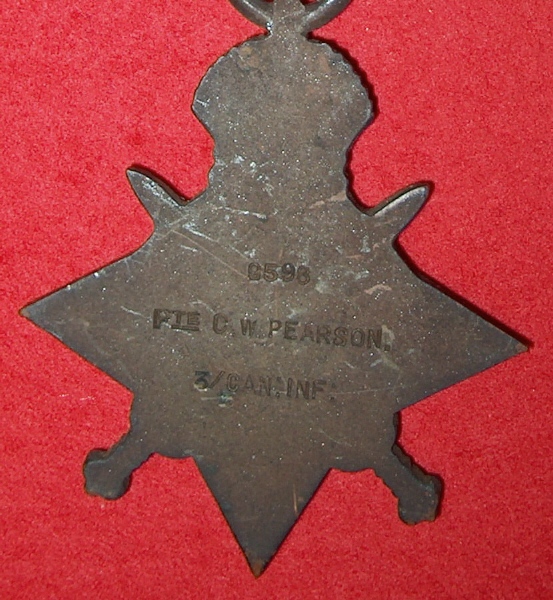 1914-15 Star (back)