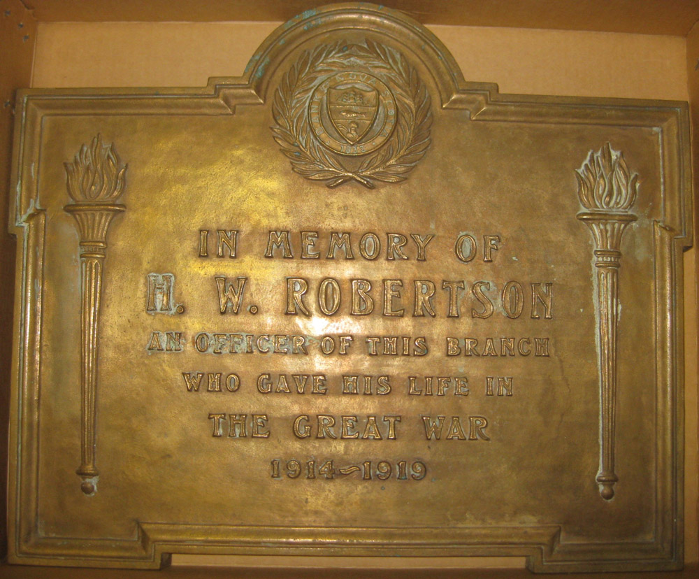 Memorial Plaque