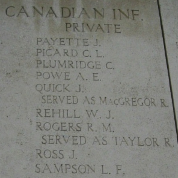 Inscription on Menin Gate Memorial