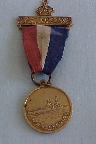 Commemorative Medal (HMS Repulse) - back