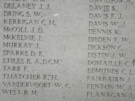Inscription on Menin Gate Memorial