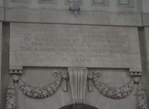 Menin Gate (Ypres) Memorial