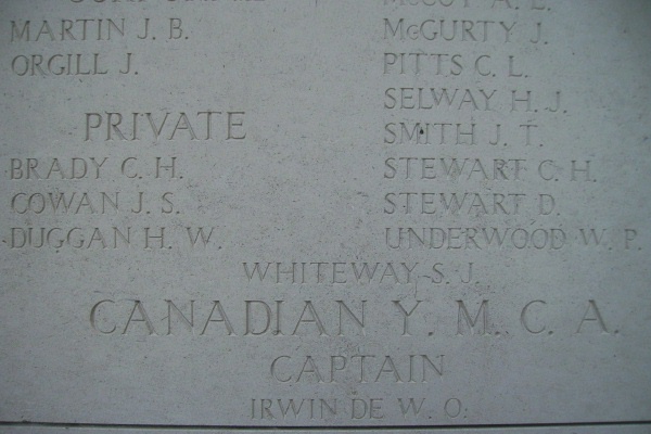 Inscription on Menin Gate