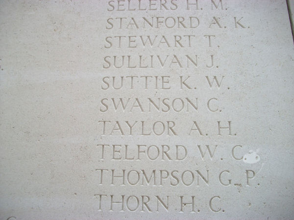 Inscription on Menin Gate Memorial
