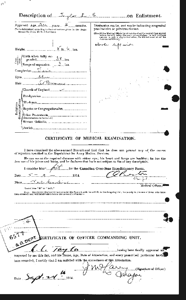Attestation Paper (page 2)