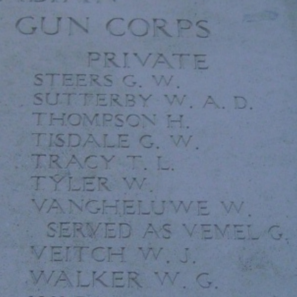 Photo of WILLIAM GEORGE WALKER