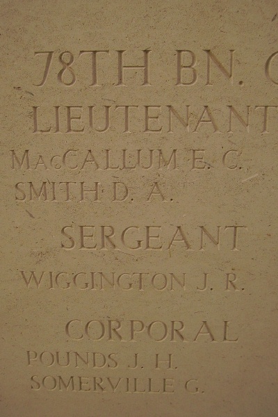Inscription on Menin Gate Memorial