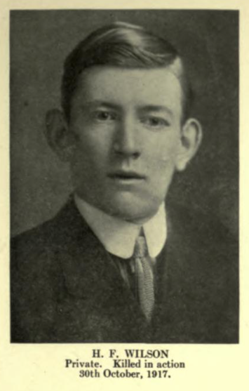 Photo of HARVEY FLEMING WILSON