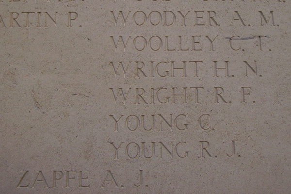 Inscription on Menin Gate