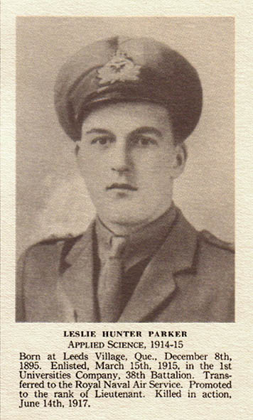 Photo of Leslie Hunter Parker