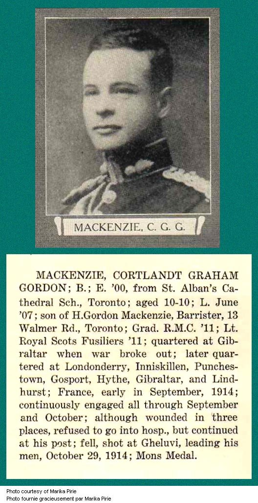 Photo of Cortlandt Graham Gordon Mackenzie