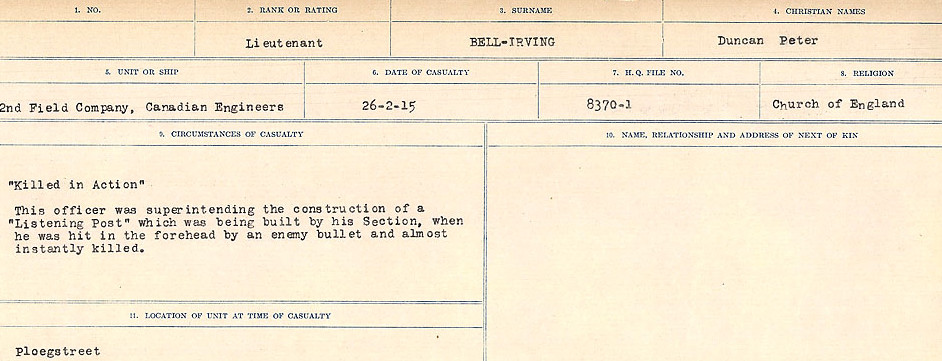 Circumstances of Death Registers