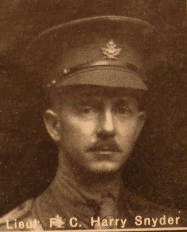 Photo of Frederick Carle Henry Snyder