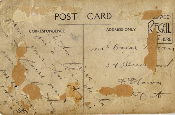 Back of postcard 1