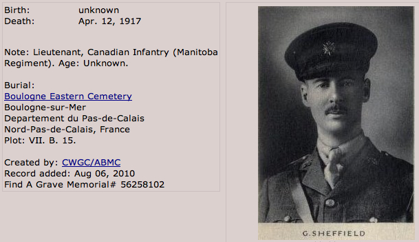 Photo of Geoffrey Sheffield