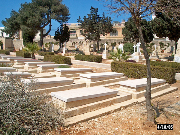 Malta (Capuccini) Naval Cemetery