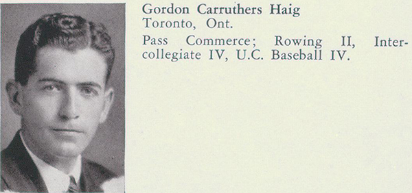 Photo of Gordon Haig