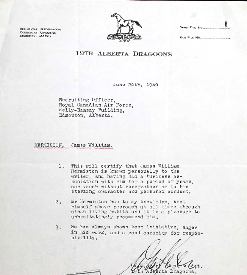 Letter of recommendation