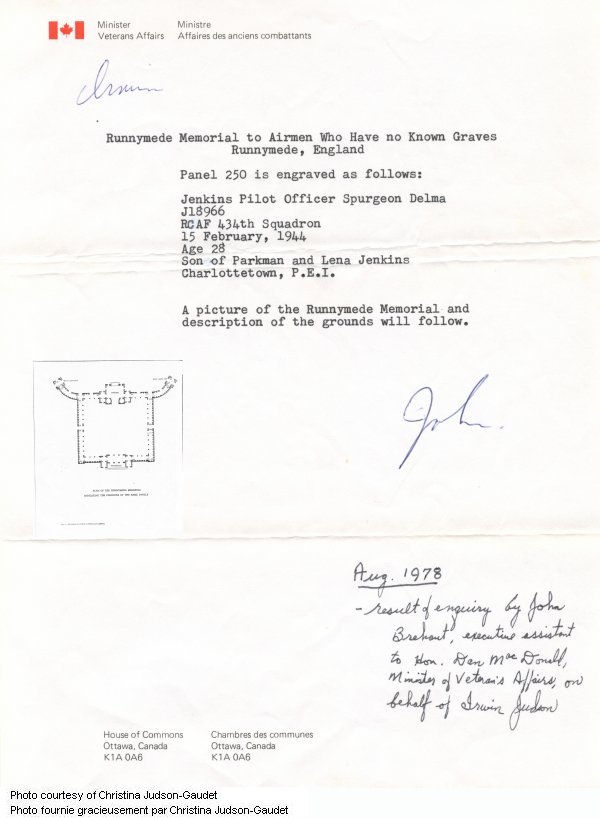 Letter from the House of Commons