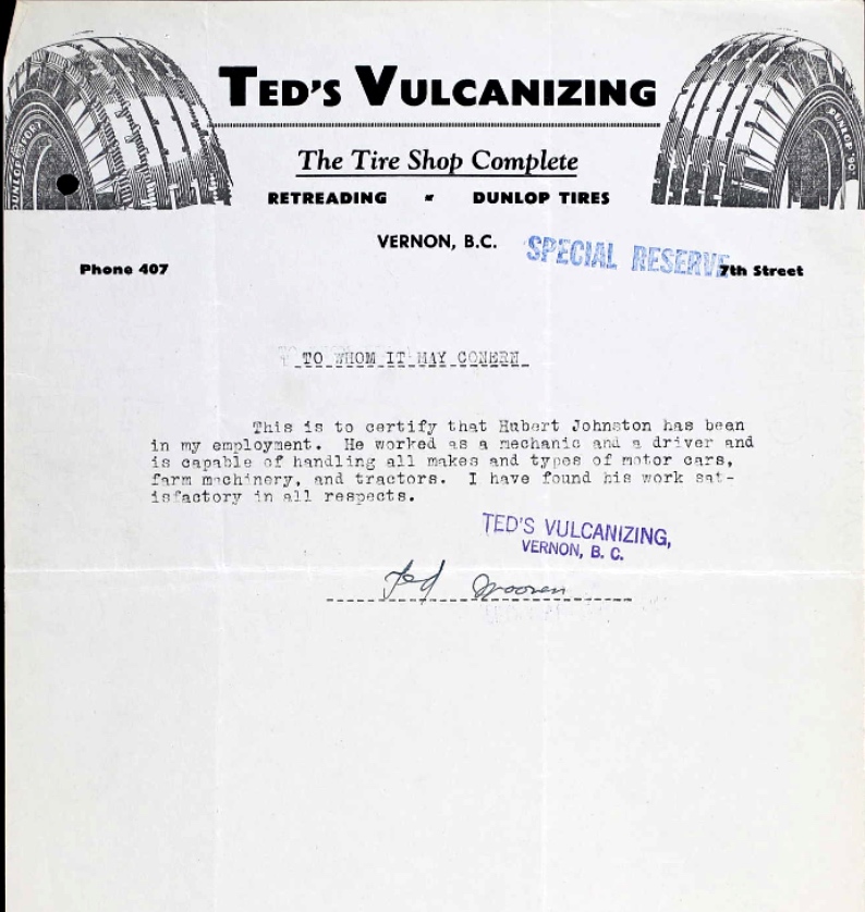 Letter of recommendation