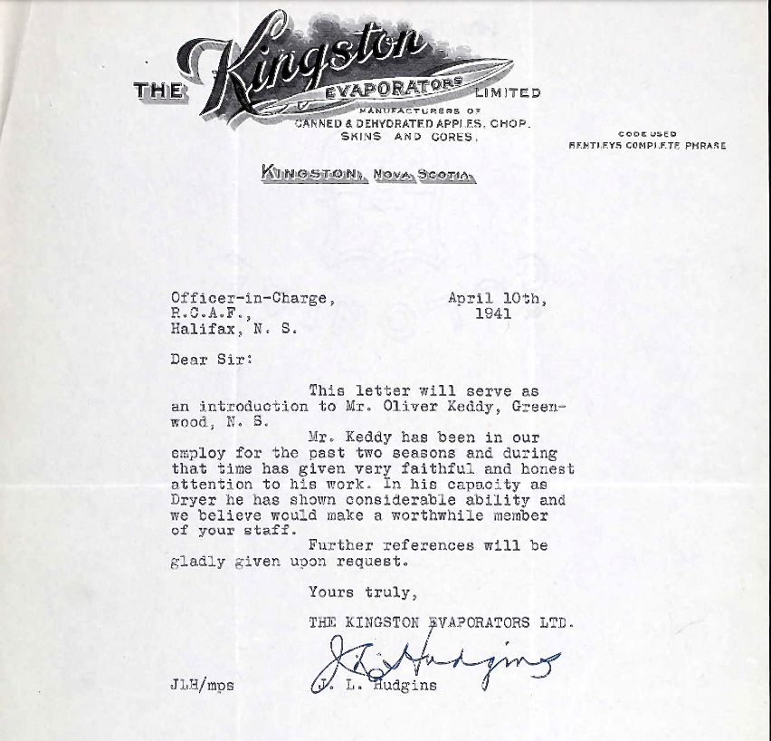 Letter of recommendation